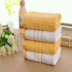 潤(rùn)洋日用品 廠家直銷金邊絲帶豎條毛巾，柔軟吸水，超市家用勞保首選